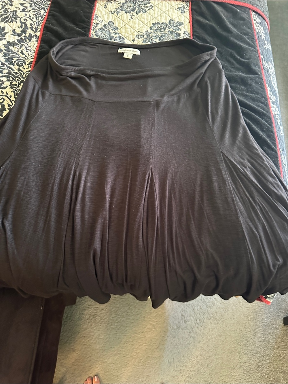Coldwater Creek Black - A-Line Skirt